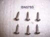 CONSOLE DOOR HINGE SCREWS 6 STAINLESS
